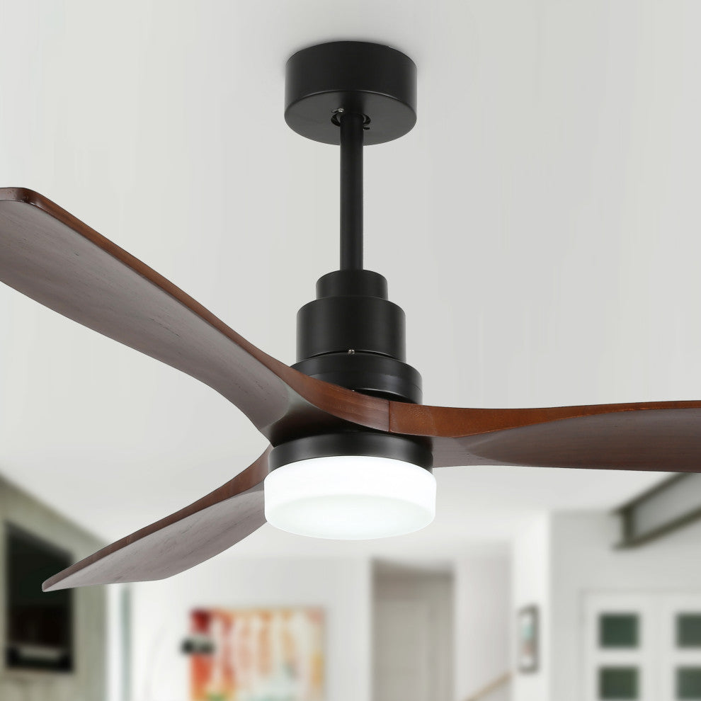 52'' Ceiling Fan With LED Light and Remote Control