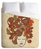 Deny Designs Valentina Ramos Its All In Your Head Duvet Cover - Lightweight