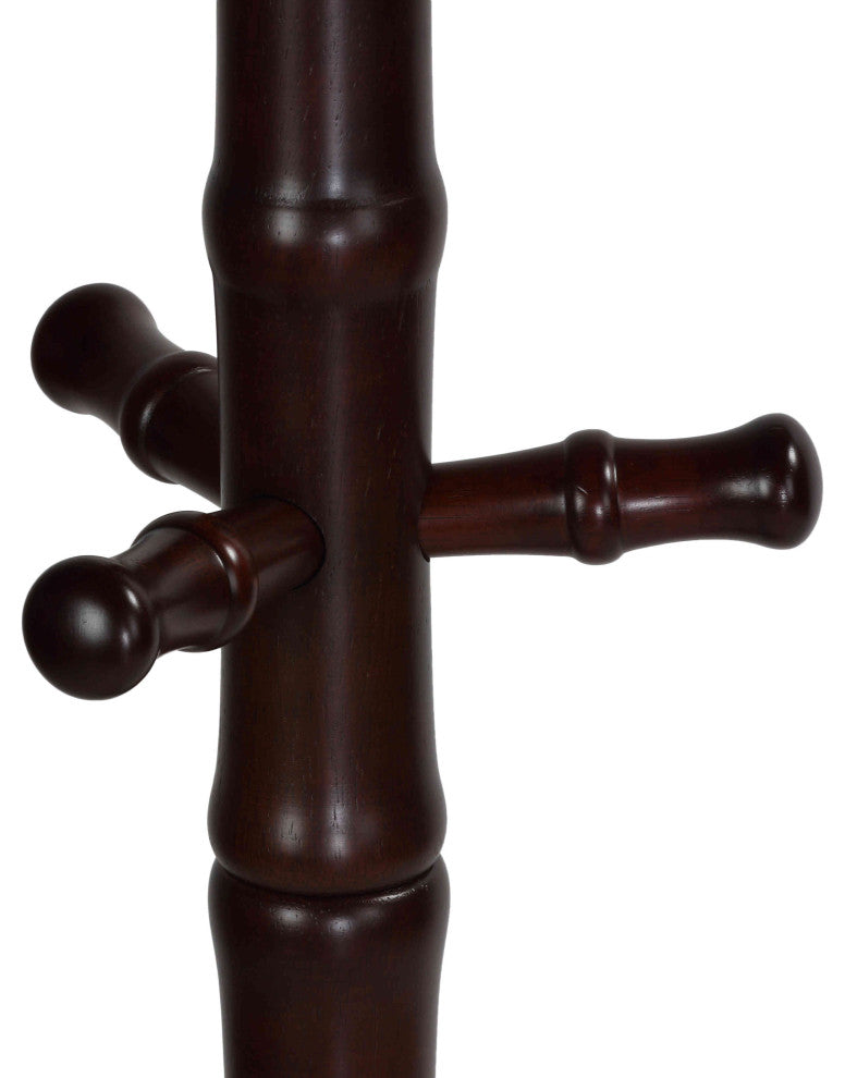Cortesi Home CH-CR420508 Monica Coat Rack, Mahogany
