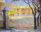 Henri Le Sidaner A Small Villa, 20"x25" Gallery Wrapped Canvas Print