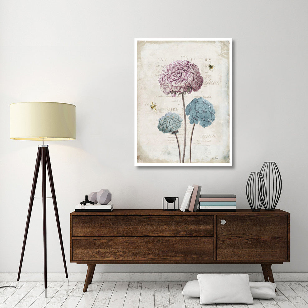 "Geranium Study I Pink Flower" Digital Paper Print by Katie Pertiet, 38"x50"