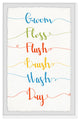 "Brush and Wash" Framed Painting Print, 8x12