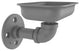 Pipeline Wall Mounted Soap Dish, Matte Gray