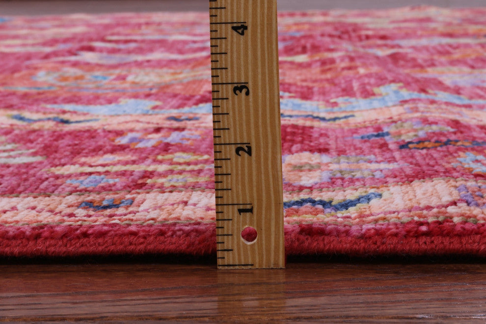 8' 2" X 9' 11" Handmade Turkish Oushak Wool Rug - Q13543