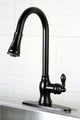 GSY777XACL-P American Classic Single-Handle Pull-Down Sprayer Kitchen Faucet, Oi
