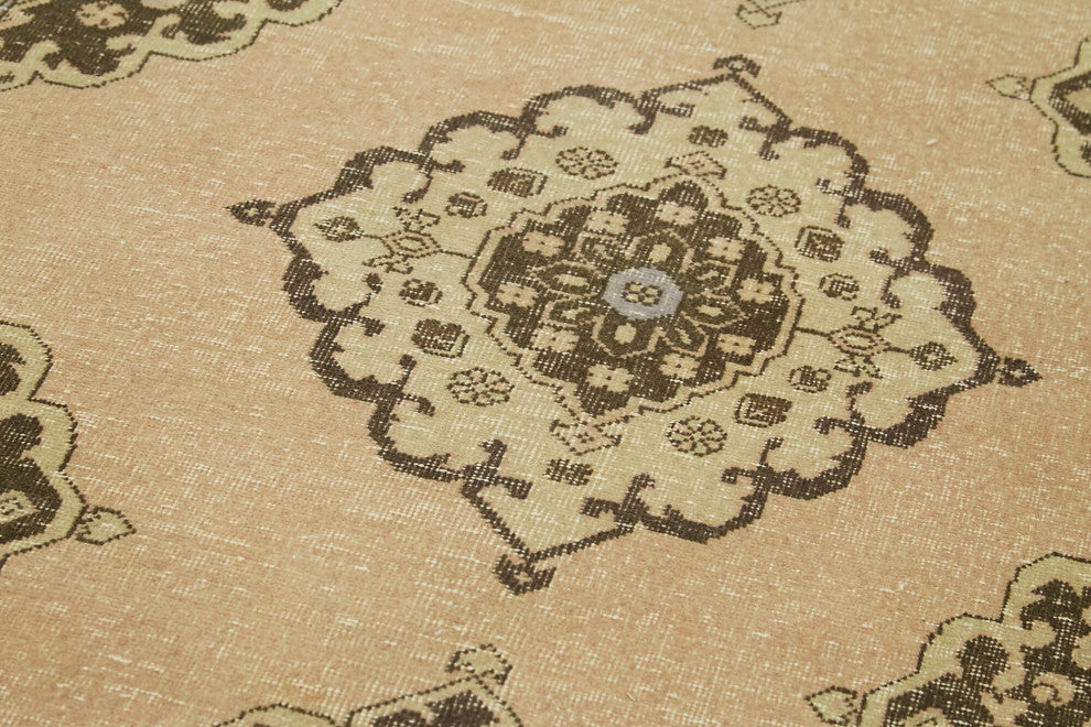 Rug N Carpet - Handmade Anatolian 4' 6" x 12' 5" Antique Runner Rug