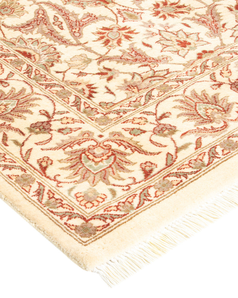 Mogul, One-of-a-Kind Hand-Knotted Area Rug Ivory, 4'2"x6'5"