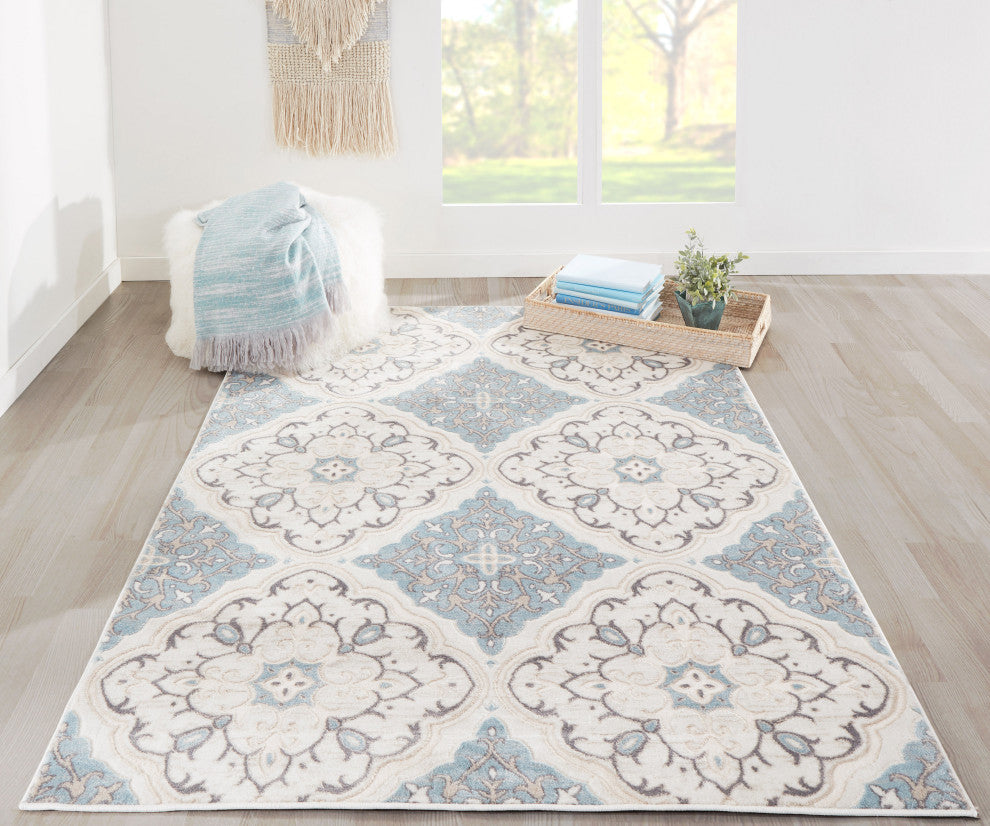 Brooklyn Heights Bh-01 Ivory 2'-0"x3'-0" Rug
