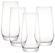 Gwen Crystal Highball Drinking Glasses 18.5 oz, Set of 4