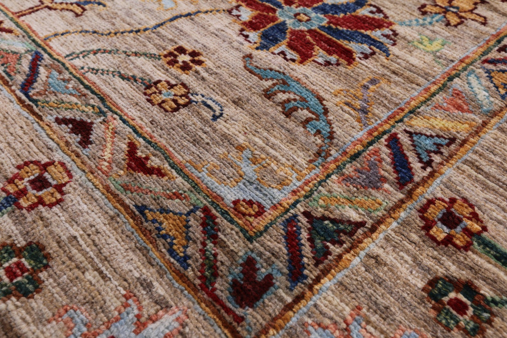 Persian Tabriz Handmade Wool Rug 5' 9" X 7' 11" - Q12780