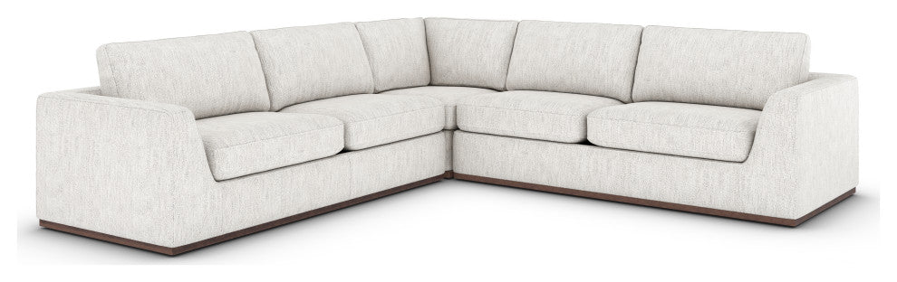 Colt 3 Pc Sectional-Merino Cotton