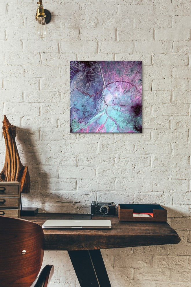 Epic Graffiti "Earth As Art: Cloud Lightning" Giclee Canvas Wall Art, 18"x18"