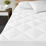 Waterproof Mattress Pad, White, King