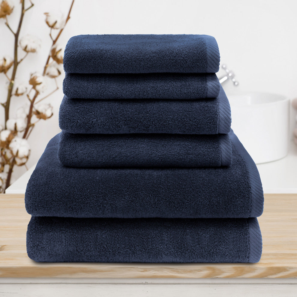 Linum Home Textiles 100% Turkish Cotton Ediree 6 Piece Towel Set