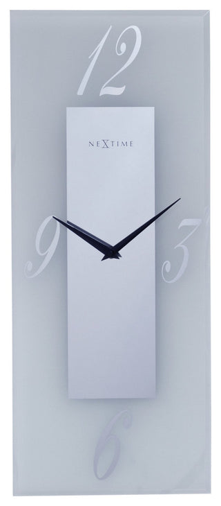 Dali, Frosted Glass Wall Clock, Rectangular