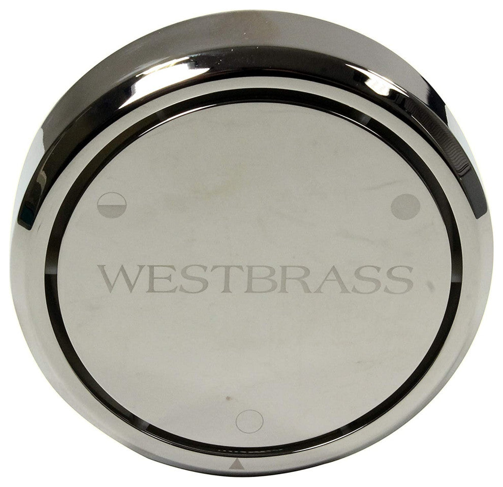 Patented Deep Soak Closing Overflow and Ball Joint, Polished Nickel
