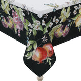 Laural Home Tuscan Fruit Sketch 70" X 144" Tablecloth