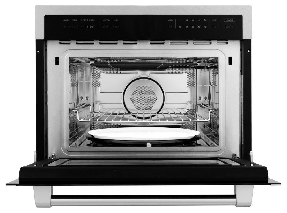 ZLINE 24" Microwave Oven, DuraSnow Steel MWO-24-SS