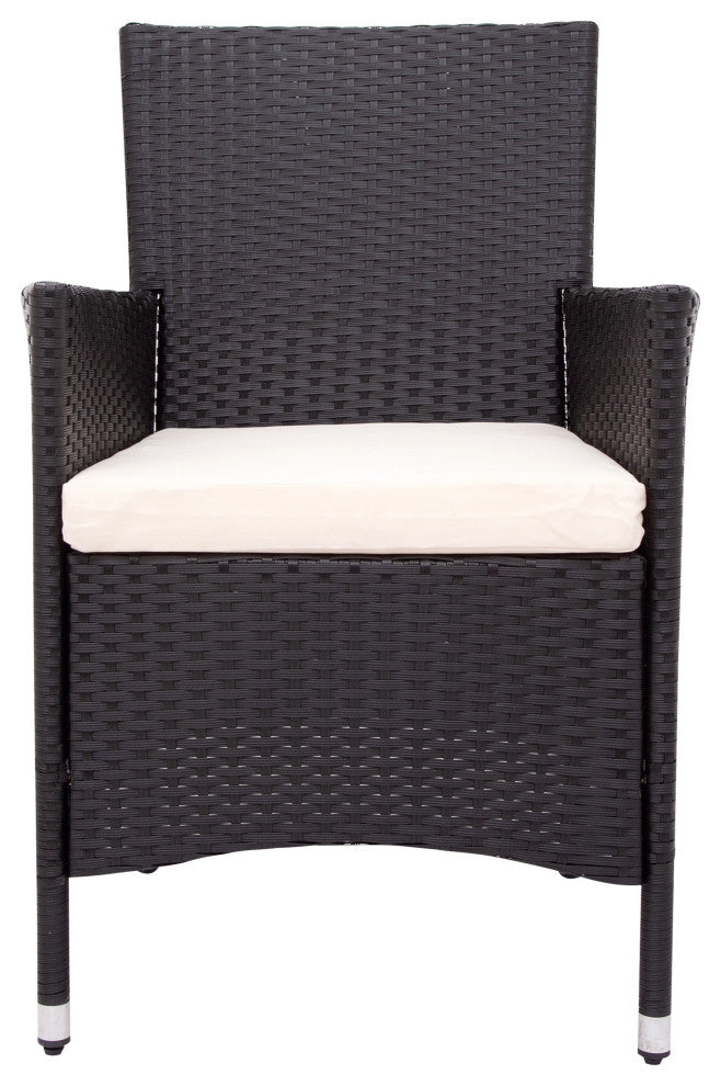 7 Pieces Outdoor Patio Rattan Dining Table Set With Cushions