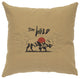 Image Pillow 16x16 Stay Wild Linen Straw