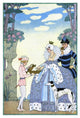 "Elizabethan England" Digital Paper Print by Georges Barbier, 26"x38"