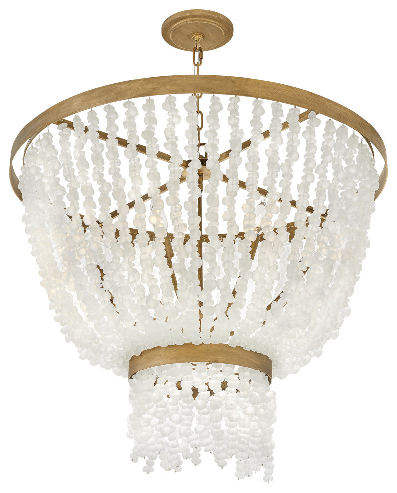 Fredrick Ramond Dune Medium Single Tier, Burnished Gold