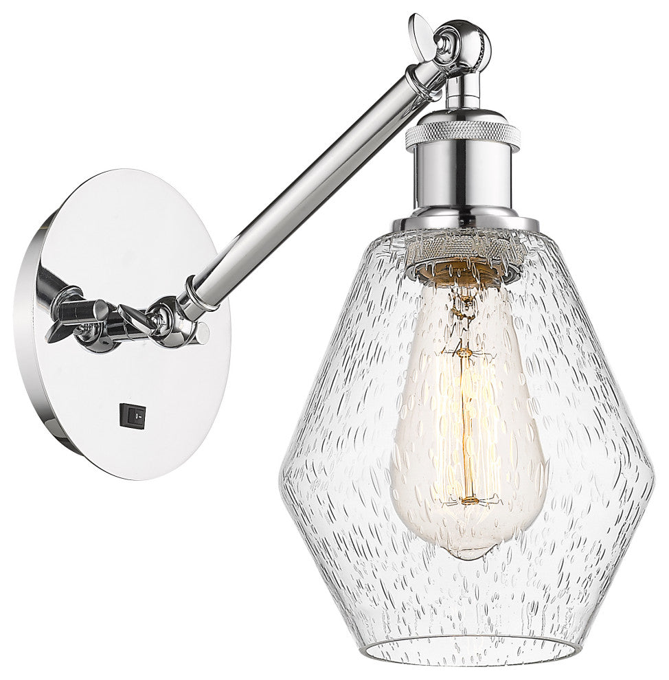 Innovations 317-1W-PC-G654-6 1-Light Sconce, Polished Chrome