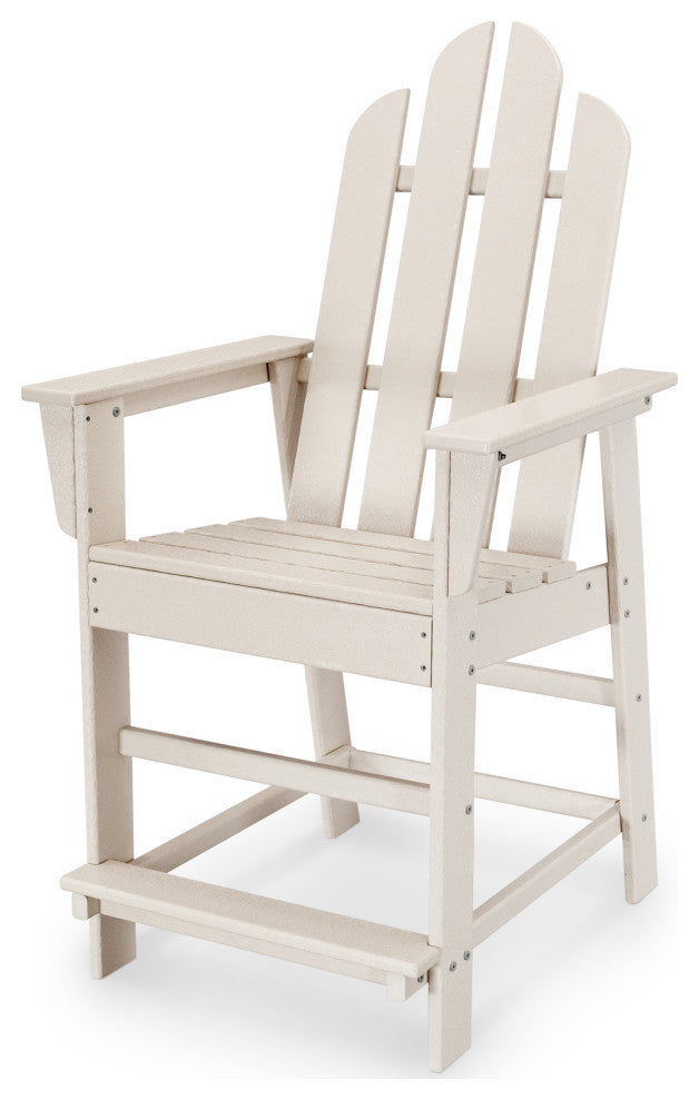 Polywood Long Island Counter Chair, Sand