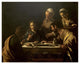 "Supper at Emmaus" Digital Paper Print by Caravaggio, 32"x26"