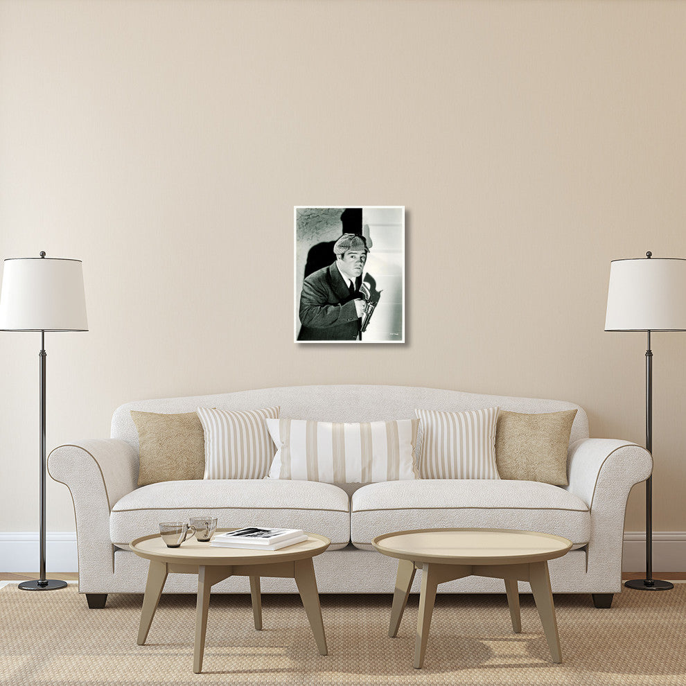 "Abbott & Costello - Promotional Still - Who Done It" Canvas Giclee, 24"x30"
