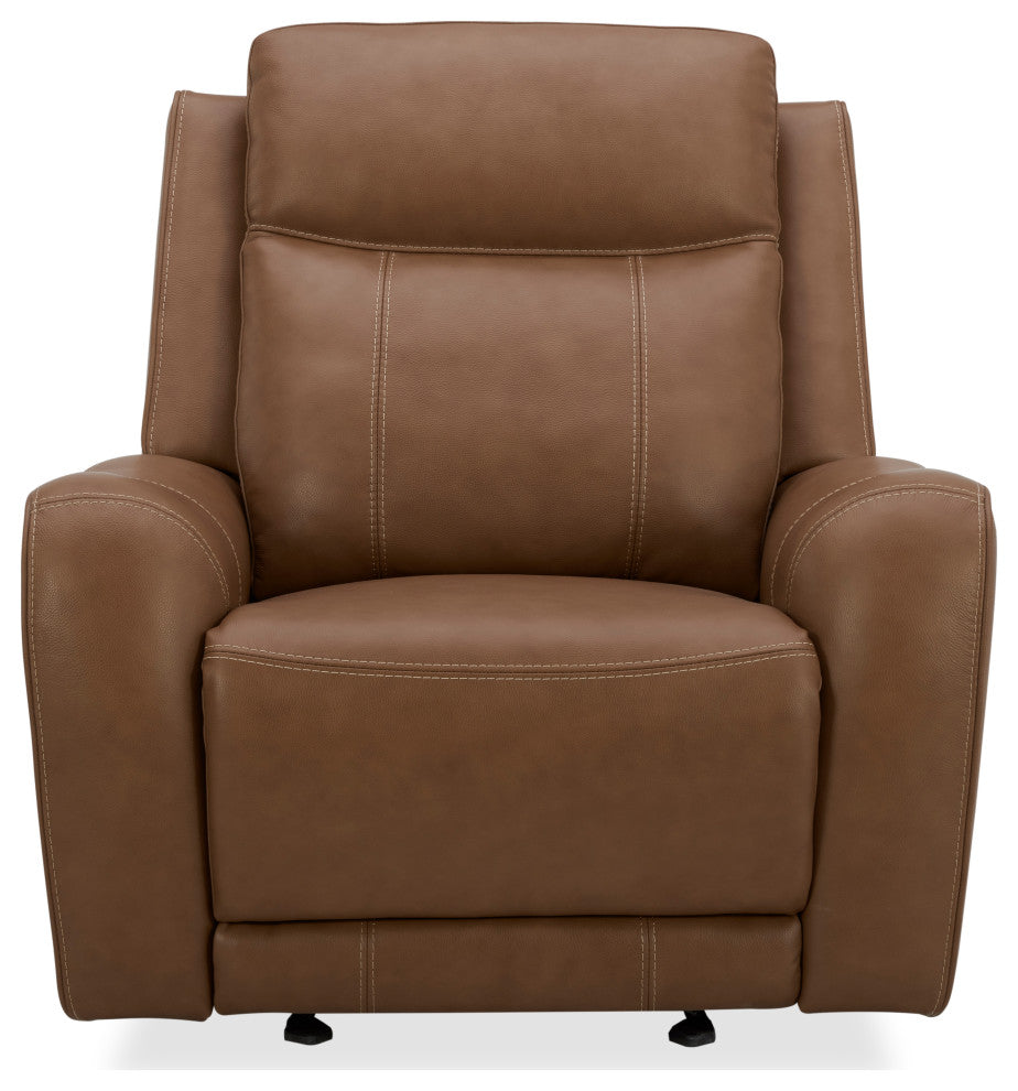 Haywood Butternut Power Reclining Sofa and Two Recliners