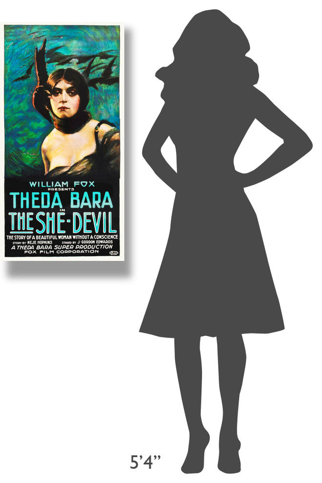 "The She-Devil" Stretched Canvas Giclee by Hollywood Photo Archive, 18x36"