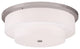 Meridian Ceiling Mount, Brushed Nickel
