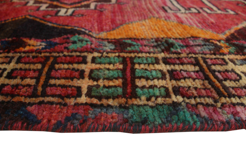Semi-Antique Dilhan Red Runner