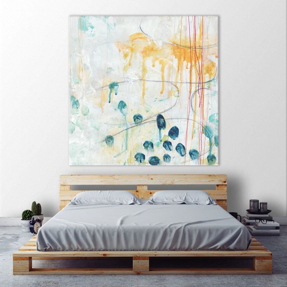 "Momentum II" Fine Art Giant Canvas Print, 54"x54"