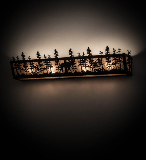 30W Lone Moose Vanity Light