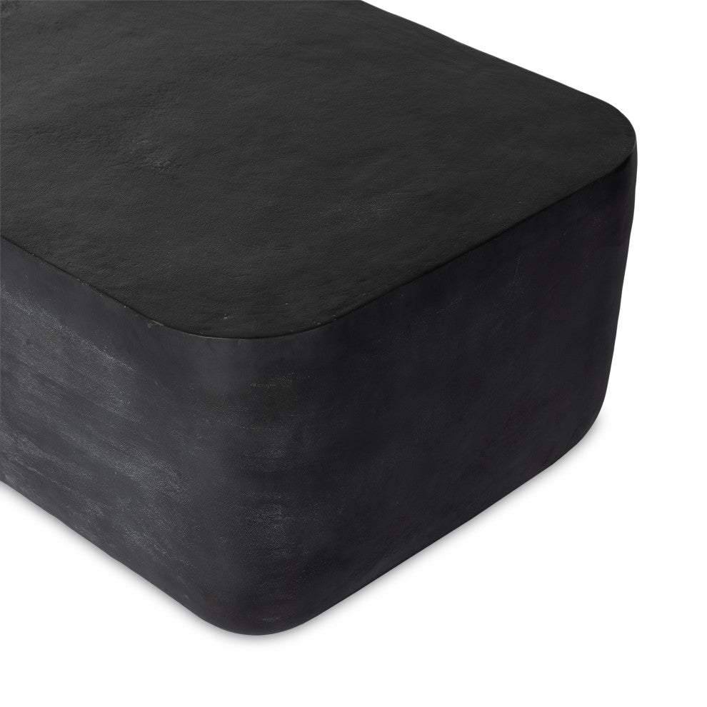 Basil Outdoor Rectgl Coffee Tbl-Lrg-Grey