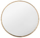 Safavieh Couture Renee Round Metal Mirror Brass