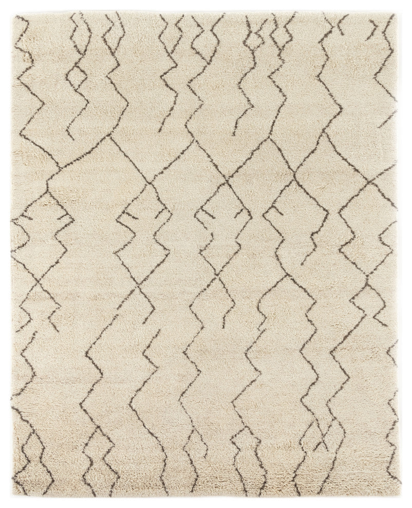 Taza Moroccan Hand-Knotted Rug-Taza-8x10