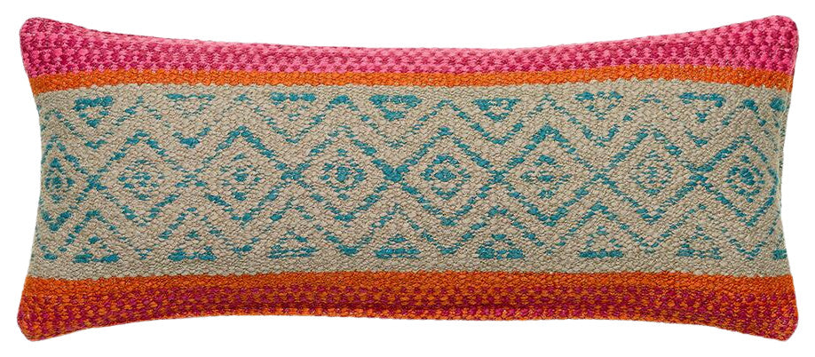 Rectangular Geometric Pattern Cushion | Andrew Martin Pampas