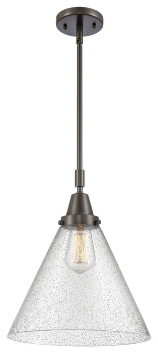 Innovations Lighting 447-1S-OB-G44-L Cone 1 Light 12" Mini Pendant