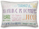 I Am Words 14"x20" Spun Poly Pillow