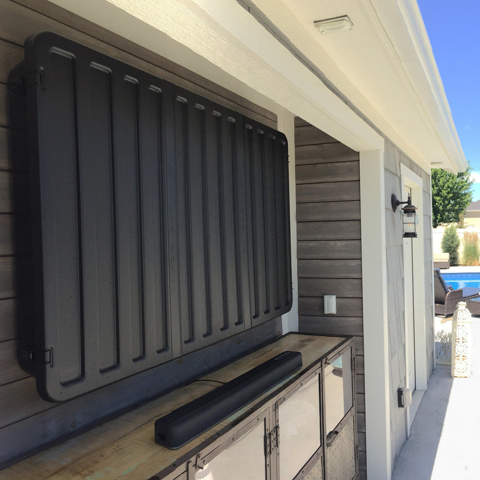 Storm Shell Weatherproof 75" Outdoor TV Enclosure