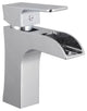 Ucore Single Hole Mount Bathroom Vanity Faucet, Chrome