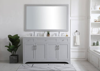 22" Traditional Grey-Light Bathroom Vanity