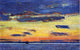 Frederick Childe Hassam Sunset on the Sea Wall Decal