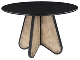 Butterfly Dining Table, Black Finish