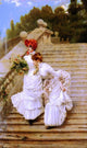 Vittorio Matteo Corcos The Rendezvous, 18"x27" Wall Decal