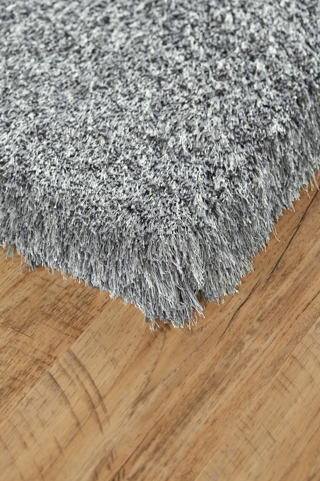 Weave & Wander Cromwell Rug, Gray, 1'8"x2'10"