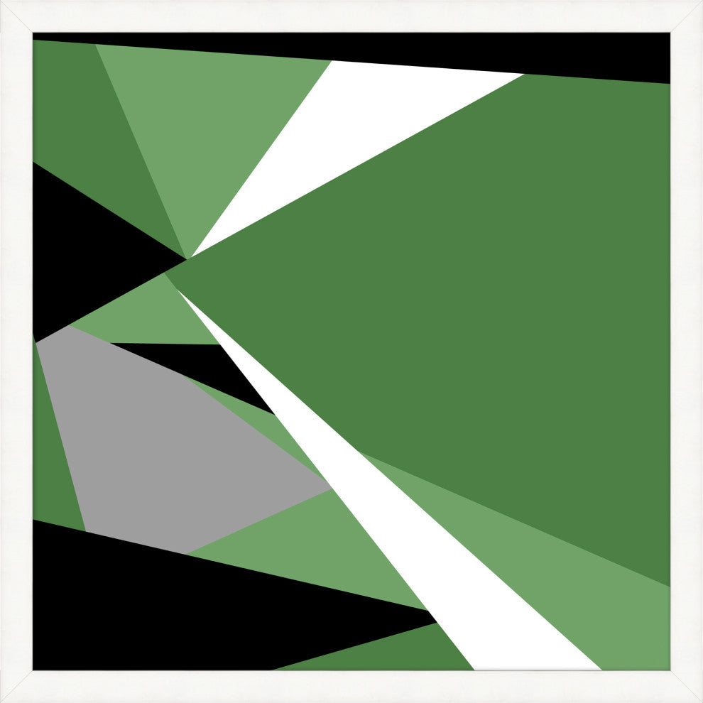 Emerals Shards 1, Giclee Reproduction Artwork